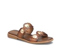 Ezra Sandal Luggage Brown Leather view