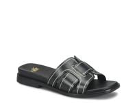 Rachel Sandal Black Leather view