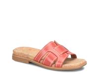 Rachel Sandal Coral Leather view