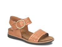 Bali III Sandal Luggage Brown Leather view
