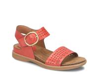 Bali III Sandal Coral Leather view