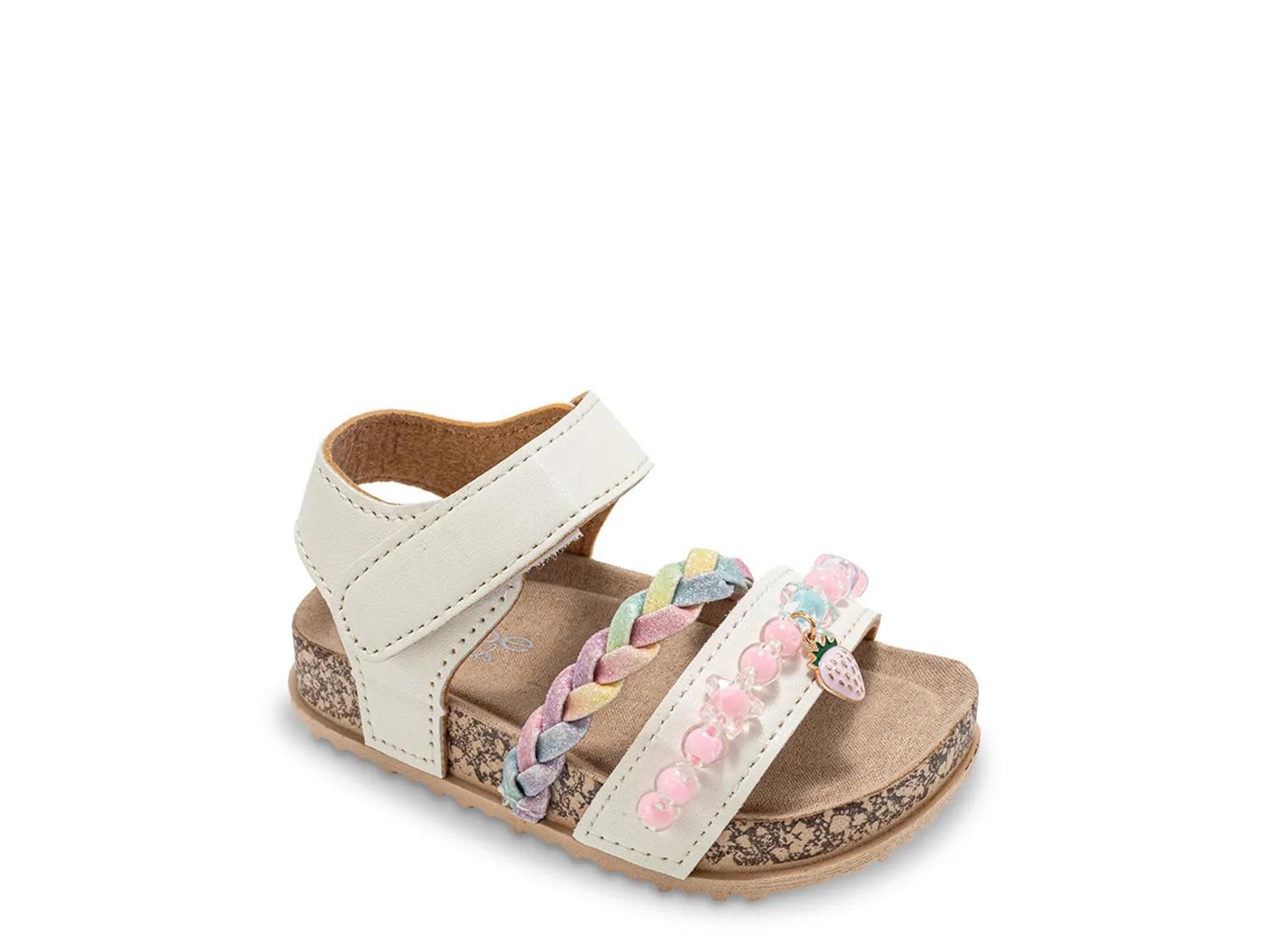 Bebe Berry Sandal Kids' In White/multicolor