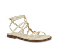 Grunge Gladiator Sandal Ivory view