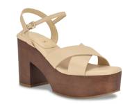 Qeelin Platform Sandal Ivory view