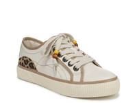 Azure Sneaker White Leopard Print view