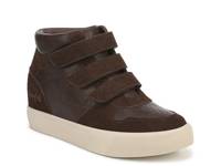 Zest Wedge Sneaker Espresso Brown view