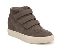 Zest Wedge Sneaker Smoke Grey view