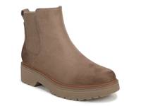 Bring Vibes Bootie Brown Fabric view