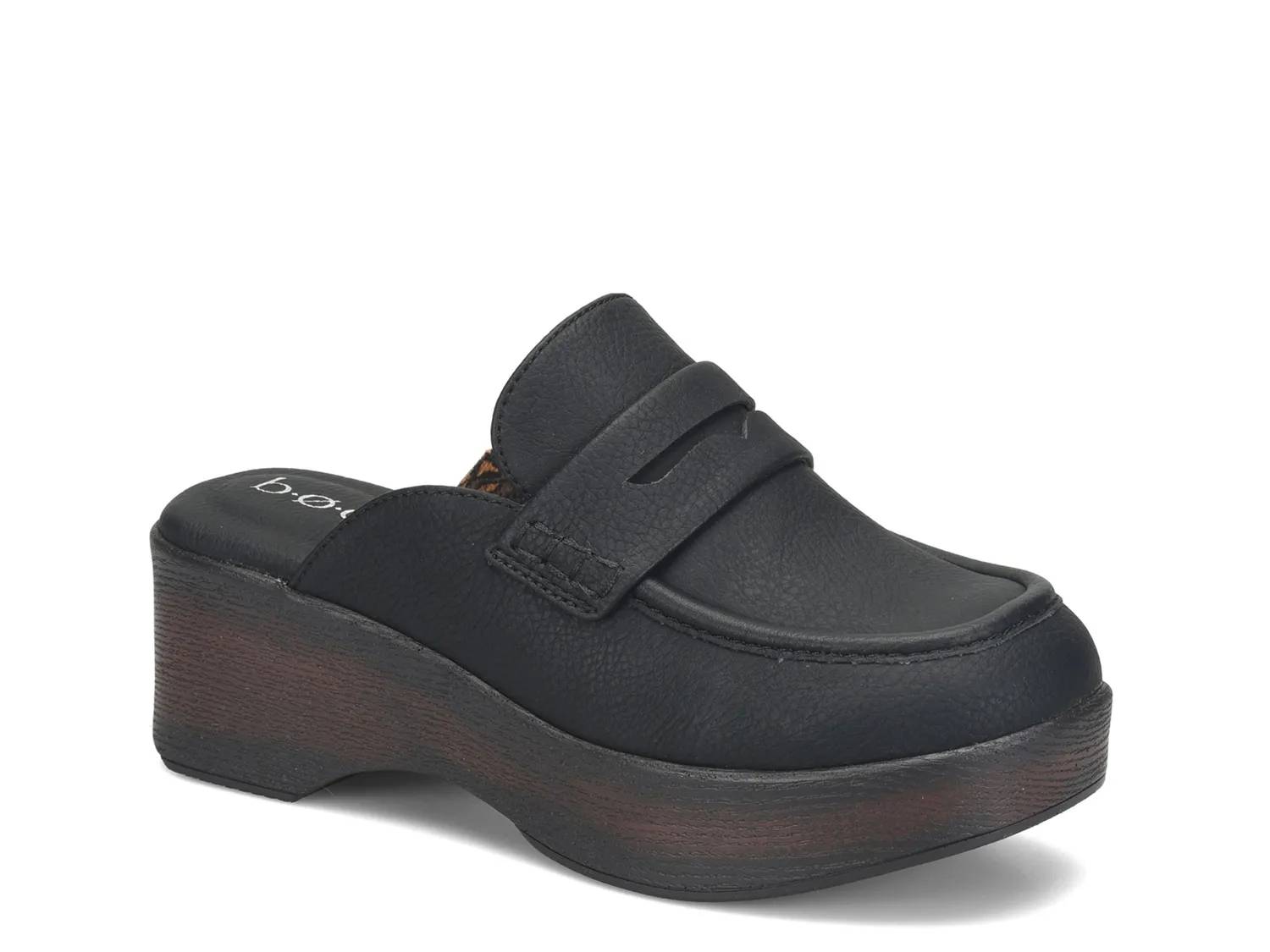 Amabelle Platform Loafer Mule