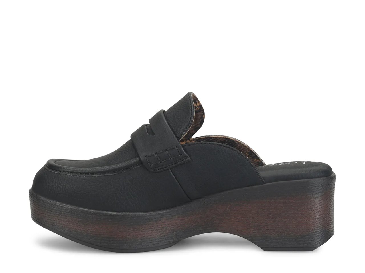 Amabelle Platform Loafer Mule