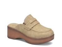 Amabelle Platform Loafer Mule Taupe view