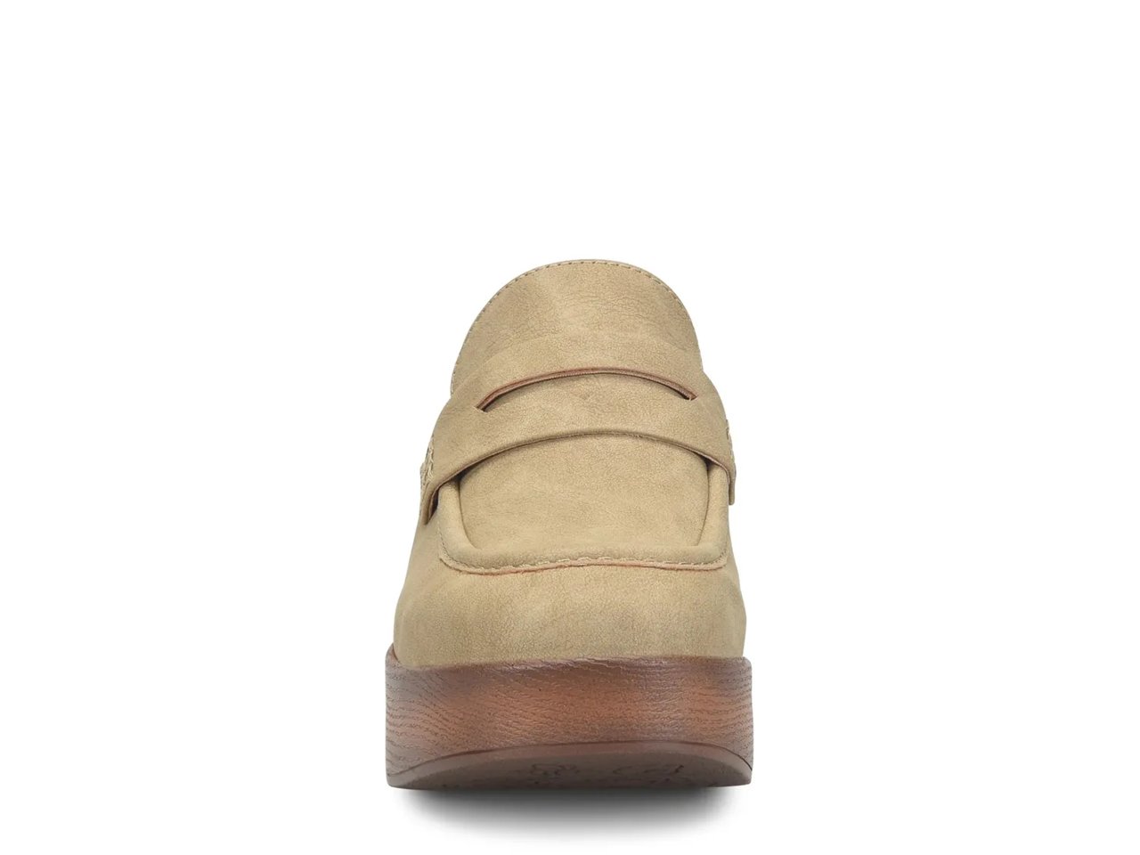 Amabelle Platform Loafer Mule