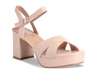 Toby Platform Sandal Beige view
