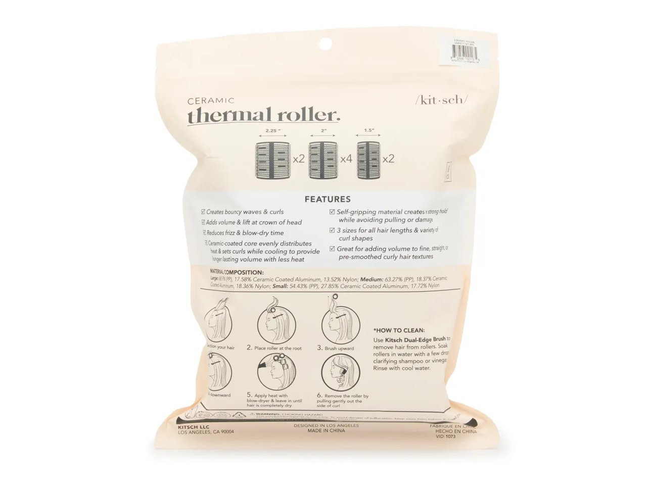 Ceramic Thermal Roller Set - 8 ct.