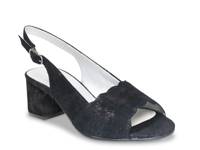 Dale Sandal Black view