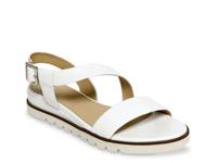 Ingrid Wedge Sandal White view