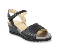 Kena Wedge Sandal Black view