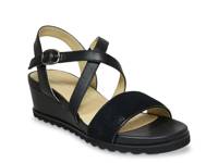 Kinsley Wedge Sandal Black view