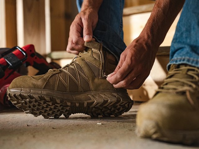 Reebok Trailgrip Tactical Waterproof Work Boot - Men's - Free