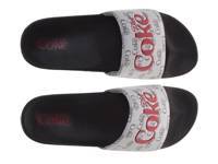 Diet Coke Slide Sandal - Men's Grey/Black/Red view