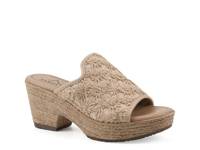 Bizzie Espadrille Platform Sandal Natural Beige view