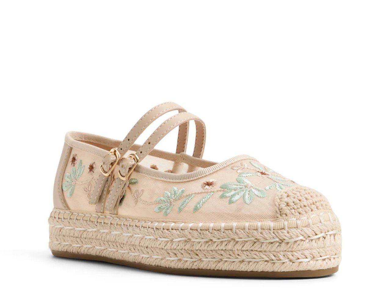 Daffney Platform Espadrille Mary Jane