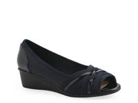 Boldest Wedge Pump Navy view