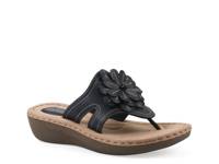 Cashlyn Wedge Sandal Navy view