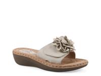 Casmyn Wedge Sandal Off White view