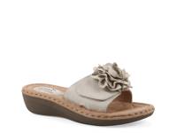 Casmyn Wedge Sandal Off White view
