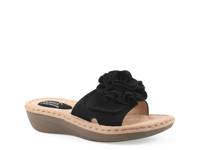 Casmyn Wedge Sandal Black view