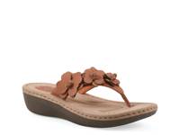 Cassilia Wedge Sandal Peach view