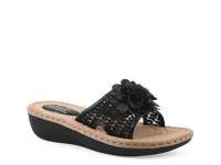 Chill Wedge Sandal Black view