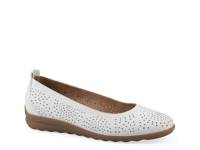 Cortney Ballet Flat White view
