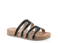 Tinarose Platform Sandal Black/Gold view