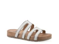 Tinarose Platform Sandal White/Gold view