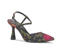 Saig Pump Black/Multicolor Floral Print view