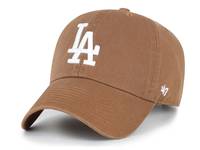 Los Angeles Dodgers Clean Up Baseball Cap Brown view