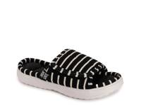 Raelynn Slide Slipper - Women's Black/White Stripes view