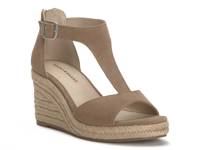 Cyleste Espadrille Wedge Sandal Mushroom Suede view