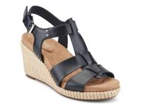 Belle Wedge Sandal Black view