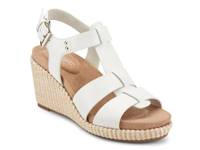 Belle Wedge Sandal Off White view