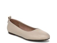 Ava Ballet Flat Sand Leather view