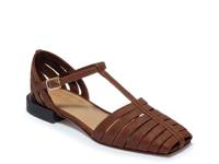 Brighton Flat Dark Brown view