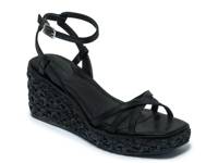 Cairo Wedge Sandal Black view