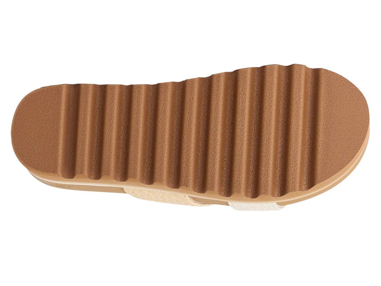 Banded Horizon Hi Platform Sandal