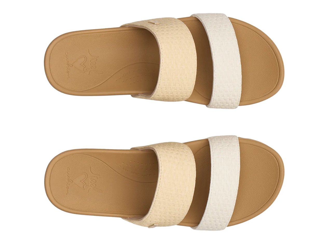 Banded Horizon Hi Platform Sandal