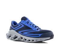 Fuel Flex Work Sneaker - Men's Black/Blue view