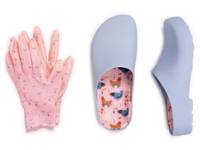 Garden Women's Clog & Glove Set Blue view