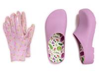 Garden Women's Clog & Glove Set Purple view